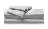  Ensemble de draps Dri-TecMD BEDGEARMD 5 pièces divisés pour grand lit - gris clair