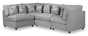 Sofa sectionnel Evolve 4 pièces - gris