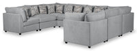  Sofa sectionnel Evolve 8 pièces - gris