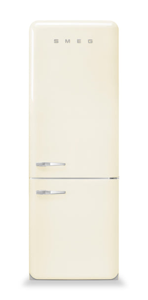 Réfrigérateur Smeg rétro de 18 pi3 à congélateur inférieur - FAB38URCR