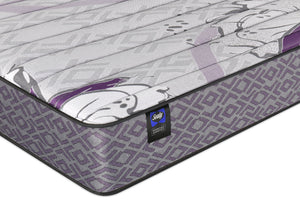 Matelas luxueux ferme à plateau régulier Kylie 2.0 de collection Essential de Sealy pour lit simple