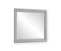  Miroir de commode de chambre à coucher Kylie, à fixer au meuble ou à suspendre au mur - sable