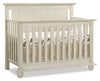 Lit de bébé Midland convertible 4 en 1 - blanc