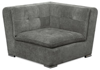  Fauteuil en coin modulaire Plaza - gris