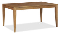  Table de salle à manger Reno de Scott Living de 60 po à 78 po (L) en bois avec rallonge - naturelle