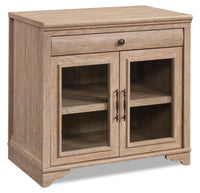 Armoire de rangement Rollingwood de 31,5 po de qualité commerciale avec tiroir - chêne brossé