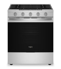  Cuisinière à gaz Whirlpool de 5 pi3 avec friture à air et brûleur SpeedHeatMC - acier inoxydable - WSGS7530RZ 