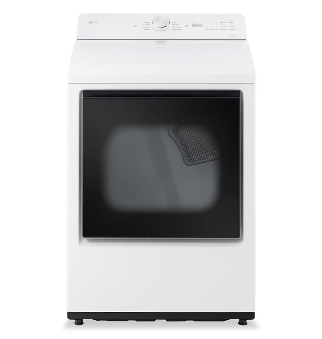 Sécheuse électrique LG de 7,3 pi³ avec détection IA et ThinQMD - blanc alpin - DLE8200CW