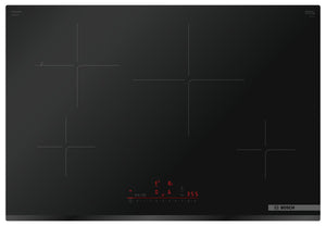 Surface de cuisson à induction Bosch de série 800 de 30 po à 4 brûleurs - NIT8061UC