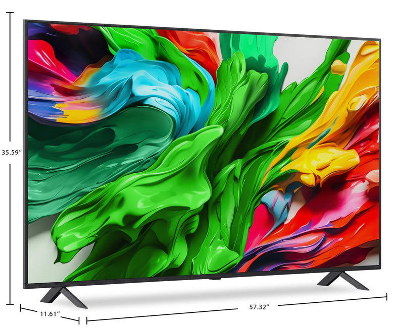 Téléviseur intelligent QNED evo LG QNED85 4K de 65 po avec IA et Mini DEL (65QNED85AUA.ACC)