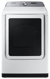 ["Sécheuse électrique à la vapeur Samsung de 7,4 pi3 - blanche - DVE52DG5505WAC"]