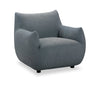 Fauteuil d’appoint Luna 35,4 po en tissu - gris