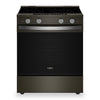 Cuisinière électrique Whirlpool de 5,3 pi3 avec friture à air et revêtement WipeCleanMC - acier inoxydable noir - YWSES7530RV