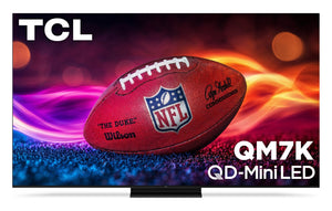 Téléviseur intelligent QLED TCL de série QM7K UHD 4K de 75 po avec Google TVMC et mini DEL QD (75QM7K)
