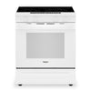 Cuisinière électrique Whirlpool de 5,3 pi3 avec friture à air et revêtement WipeCleanMC - blanc - YWSES7530RW