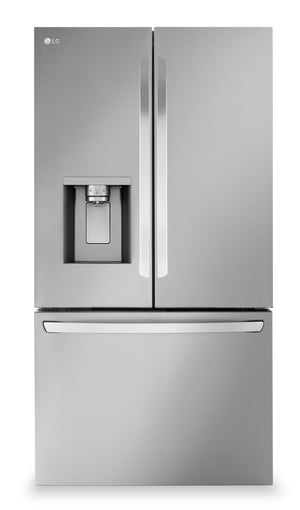 Réfrigérateur LG de 31 pi³ et de 36 po à portes françaises de profondeur standard MAXMC - acier inoxydable Smudge-ProofMD - LF31T6230S