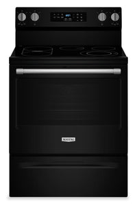  Cuisinière électrique Maytag de 5,3 pi3 et de 30 po avec friture à air sans préchauffage - noire - YMFES6030RB 