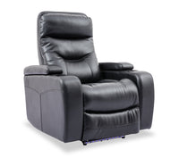  Fauteuil à inclinaison électrique Glow - noir