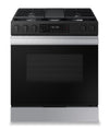 Cuisinière intelligente à gaz encastrée Samsung de 6 pi³ avec friture à air et convection par ventilateur - acier inoxydable - NSG6DG8300SRAA