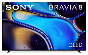 Téléviseur intelligent DELO Bravia 8 de Sony 4K de 77 po à 120 Hz avec HDR10