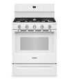 Cuisinière à gaz Maytag de 5 pi3 à convection avec friture à air sans préchauffage - blanche - MFGS6030RW