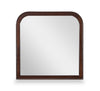 ["Miroir de commode de chambre à coucher Marco - brun cerisier"]