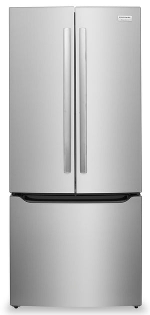 Réfrigérateur Frigidaire Gallery de 20 pi³ et de 30 po de profondeur standard à portes françaises - acier inoxydable Smudge-ProofMD - GRFN2023AF