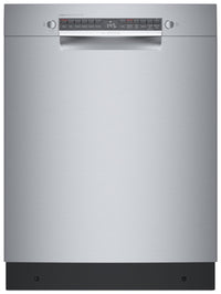  Lave-vaisselle intelligent Bosch série 800 avec commandes à l’avant, CrystalDry et 3e panier - SGE78C55UC  