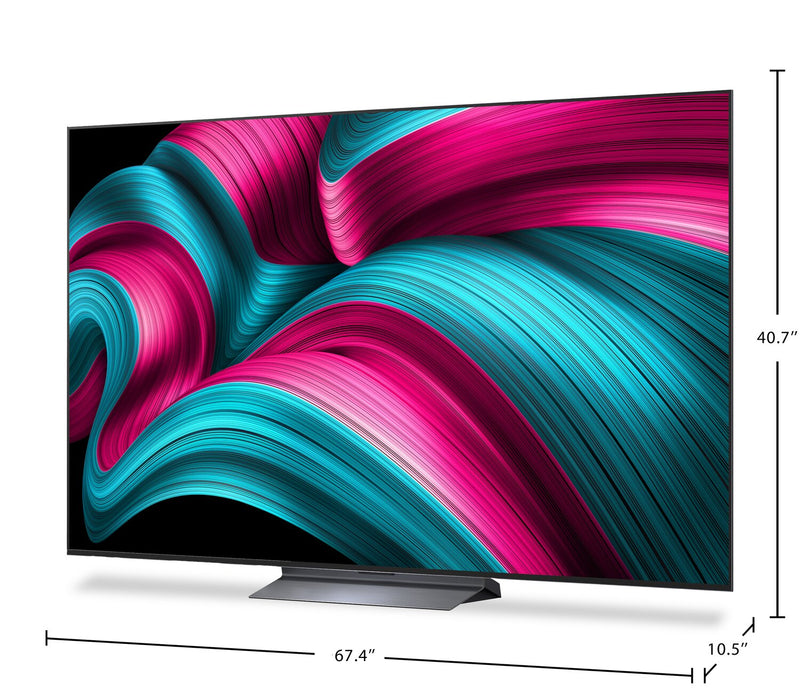 Téléviseur intelligent DELO evo LG C5 IA 4K de 77 po