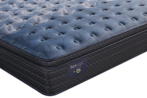 Matelas luxueux ferme à Euro-plateau Back Logic 1.1 de Serta pour grand lit