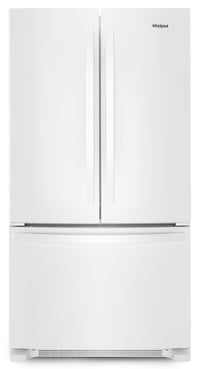  Réfrigérateur Whirlpool de 36 po et de 25 pi³ à portes françaises avec distributeur d’eau interne - WRFF3236RW 