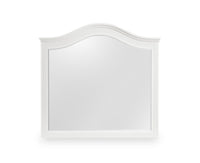  Miroir de commode de chambre à coucher Ella - blanc