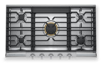  Surface de cuisson à gaz Frigidaire Professional de 36 po à 5 brûleurs - acier inoxydable - PCCG3680AS 