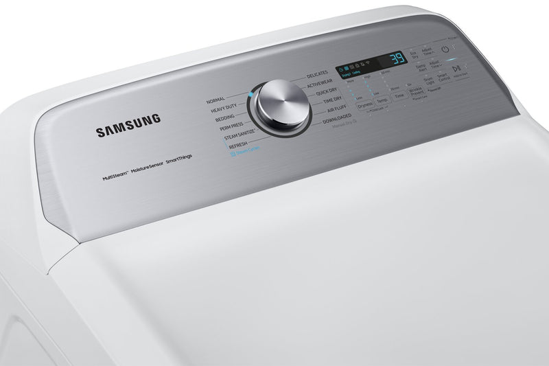 Sécheuse électrique à la vapeur Samsung de 7,4 pi3 - blanche - DVE52DG5505WAC