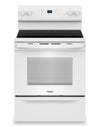 Cuisinière électrique Whirlpool de 5,3 pi3 et de 30 po avec 5 éléments - YWFES3330RW