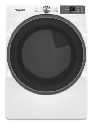 Sécheuse électrique intelligente Whirlpool de 7,4 pi³ avec Wrinkle ShieldMC - blanche - YWED5720RW