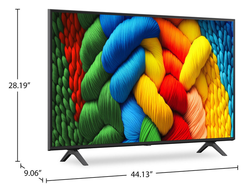 Téléviseur intelligent NanoCell LG NANO080 4K de 50 po avec IA (50NANO80AUA.ACC)