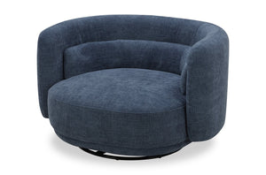 Fauteuil Davvero - bleu marine 