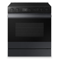  Cuisinière intelligente électrique encastrée Samsung de 6,3 pi³ avec friture à air et Air Sous Vide …