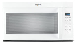 Four à micro-ondes à hotte intégrée Whirlpool de 1,7 pi3 - blanc - YWMMS3130RW