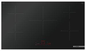 Surface de cuisson à induction Bosch de série 800 de 36 po à 5 brûleurs - NIT8661UC 