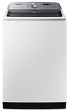 ["Laveuse intelligente Samsung à chargement par le haut de 6 pi3 avec lavage Super Speed - blanche - WA52DG5500AWUS"]