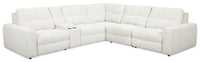  Sofa sectionnel modulaire Elevate de Scott Living 6 pièces en tissu en chenille - beige