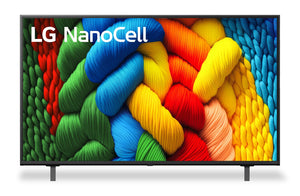 Téléviseur intelligent NanoCell LG NANO080 4K de 50 po avec IA (50NANO80AUA.ACC)