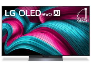 Téléviseur intelligent DELO evo LG C5 IA 4K de 55 po