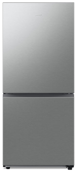 Réfrigérateur Samsung de 16,2 pi³ et de 30 po de profondeur comptoir à congélateur inférieur - fini d’apparence acier inoxydable - RB16DG6000SLAA