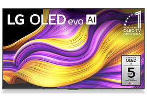 Téléviseur intelligent DELO evo LG G5 IA 4K de 55 po avec support mural