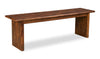 Banc de salle à manger Vale de 58 po (l) en bois - brun
