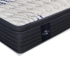 Matelas à Euro-plateau ProHD Vanguard 2.0 Hybrid iComfortMD de Serta pour lit simple très long