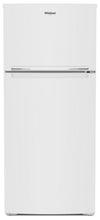 Réfrigérateur Whirlpool de 16,3 pi³ et de 28 po à congélateur supérieur - blanc - WRTX5028PW